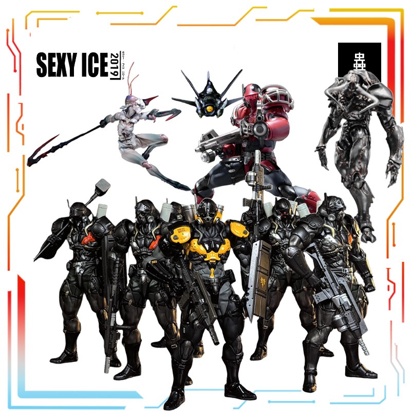 Model Kit Baki - SEXY ICE 1/12 Movable Finished Product