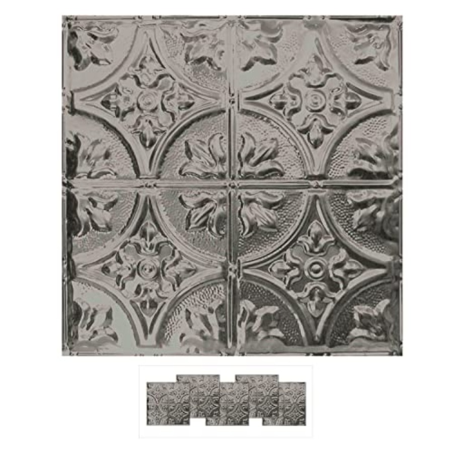 Model Kit Xà Nữ - 5-Pack Kit] Nail-Up Metal Tiles in