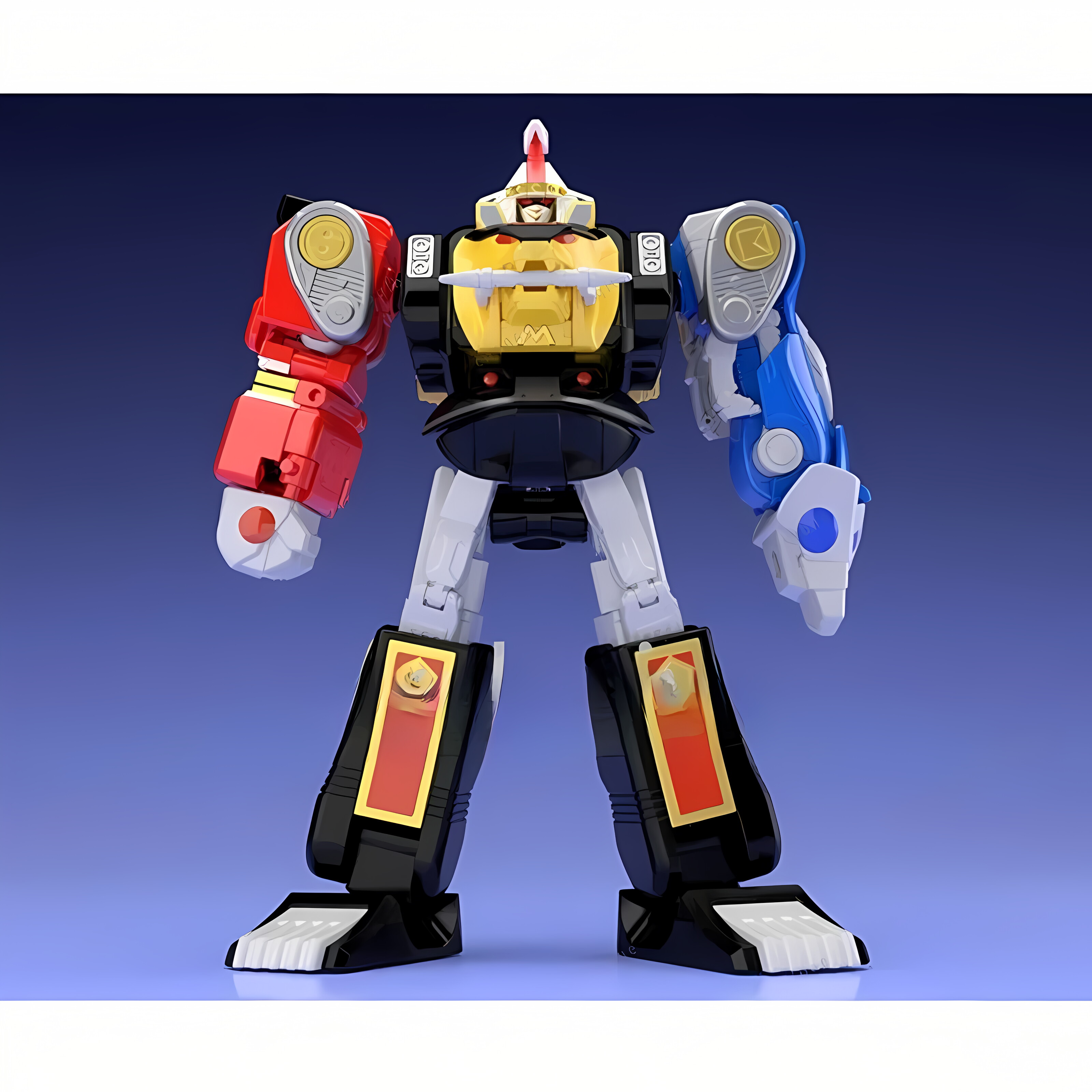 Model Kit Megazord - BANDAI caja Original Super Minipla Smp