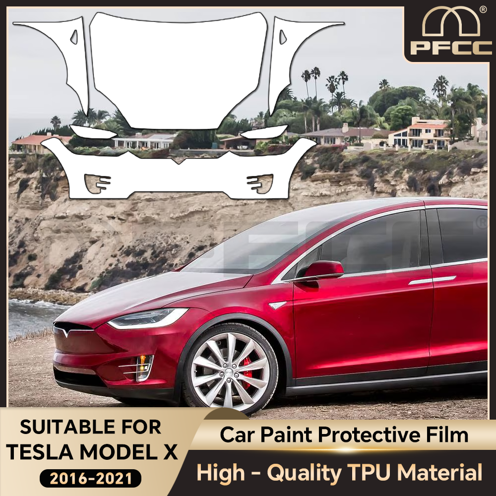 Logo Model Kit - 9MIL For Tesla Model X 2016-2021