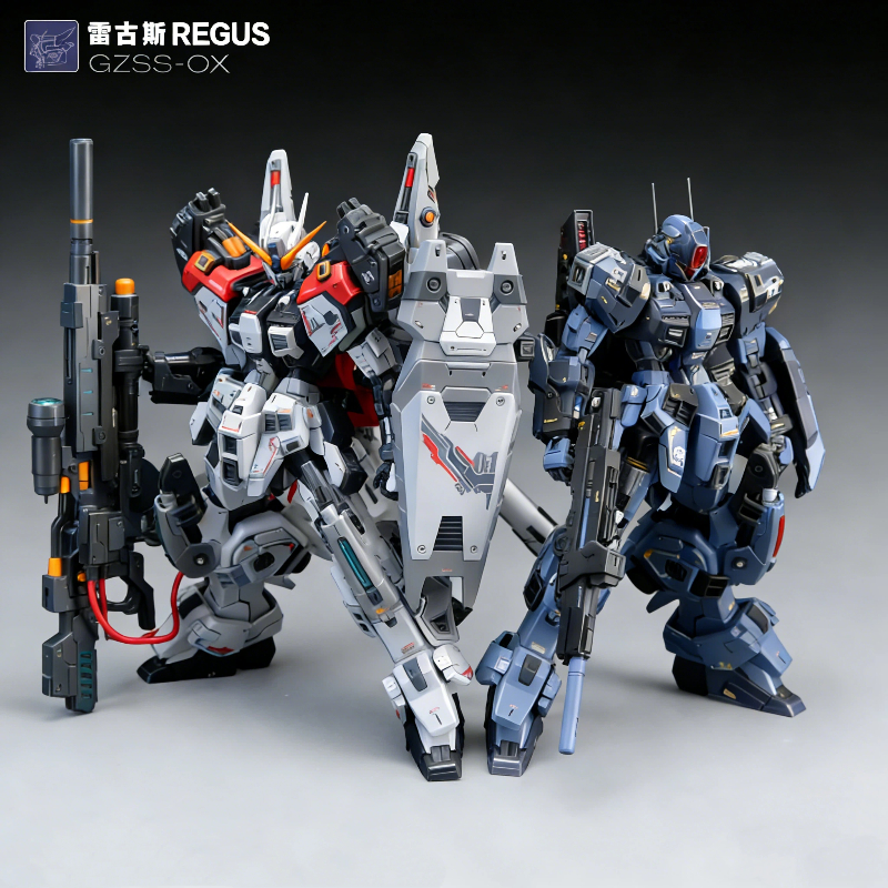 Model Kit Regus - ZZA 1/100 GZSS-OX-001 Regus Assembly Model