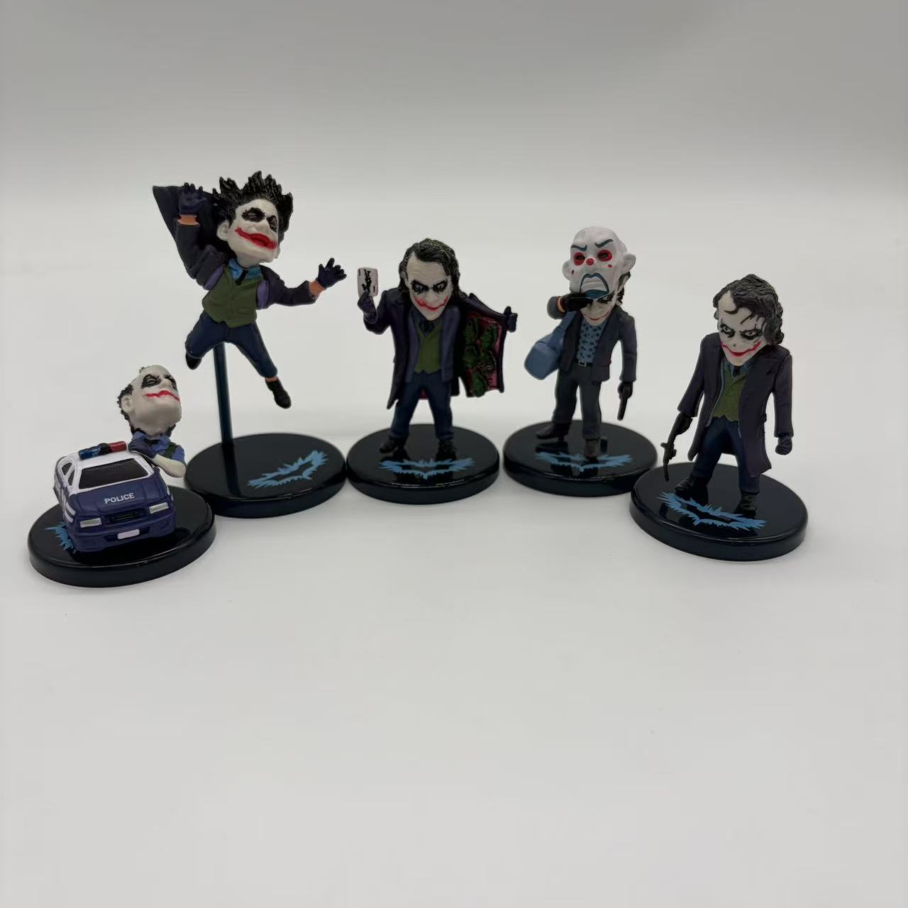 Model Kit Batman - 5pcs/set The Dark Knight Joker PVC