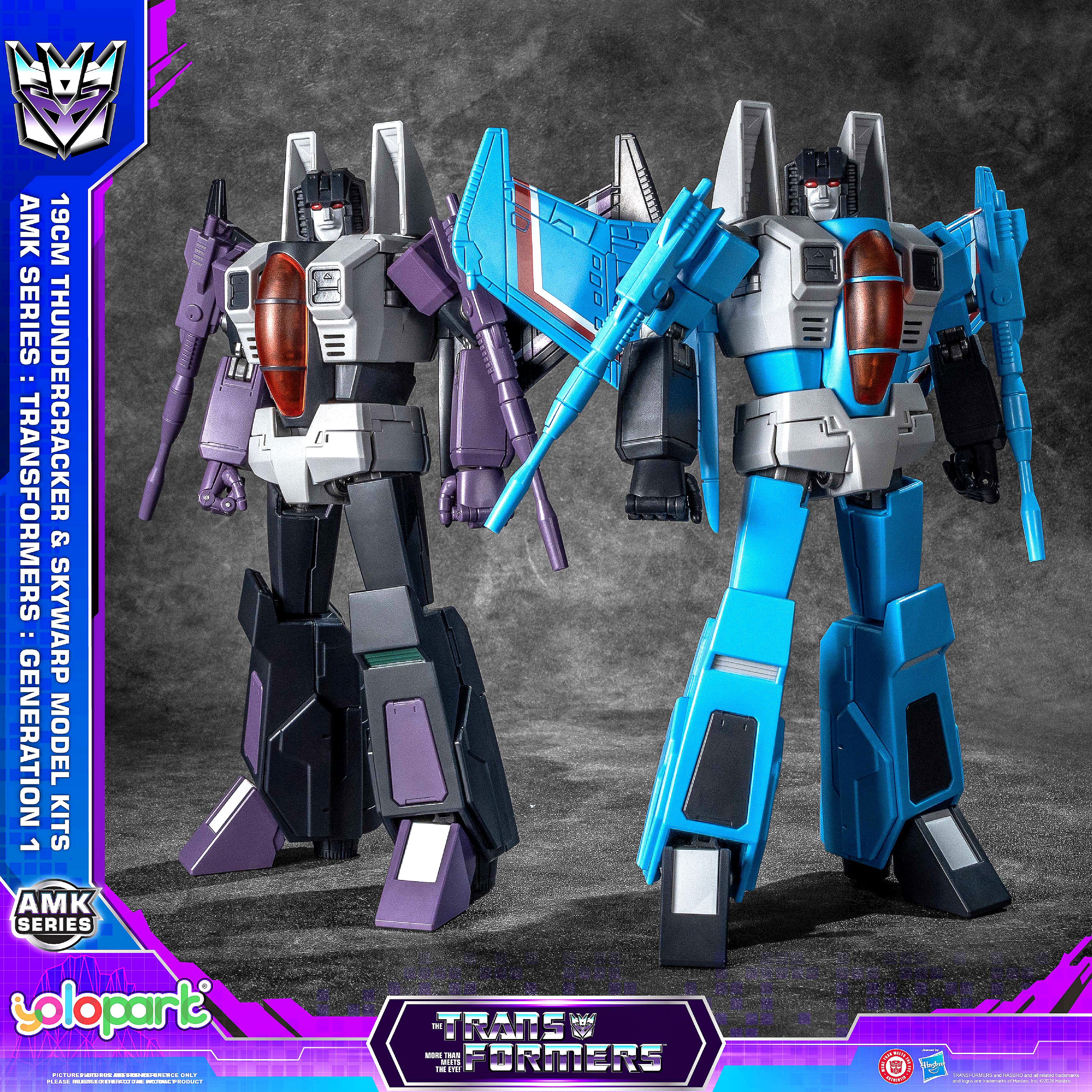 Model Kit Yolopark - YOLOPARK AMK Series 19CM TRANSFORMERS Toys