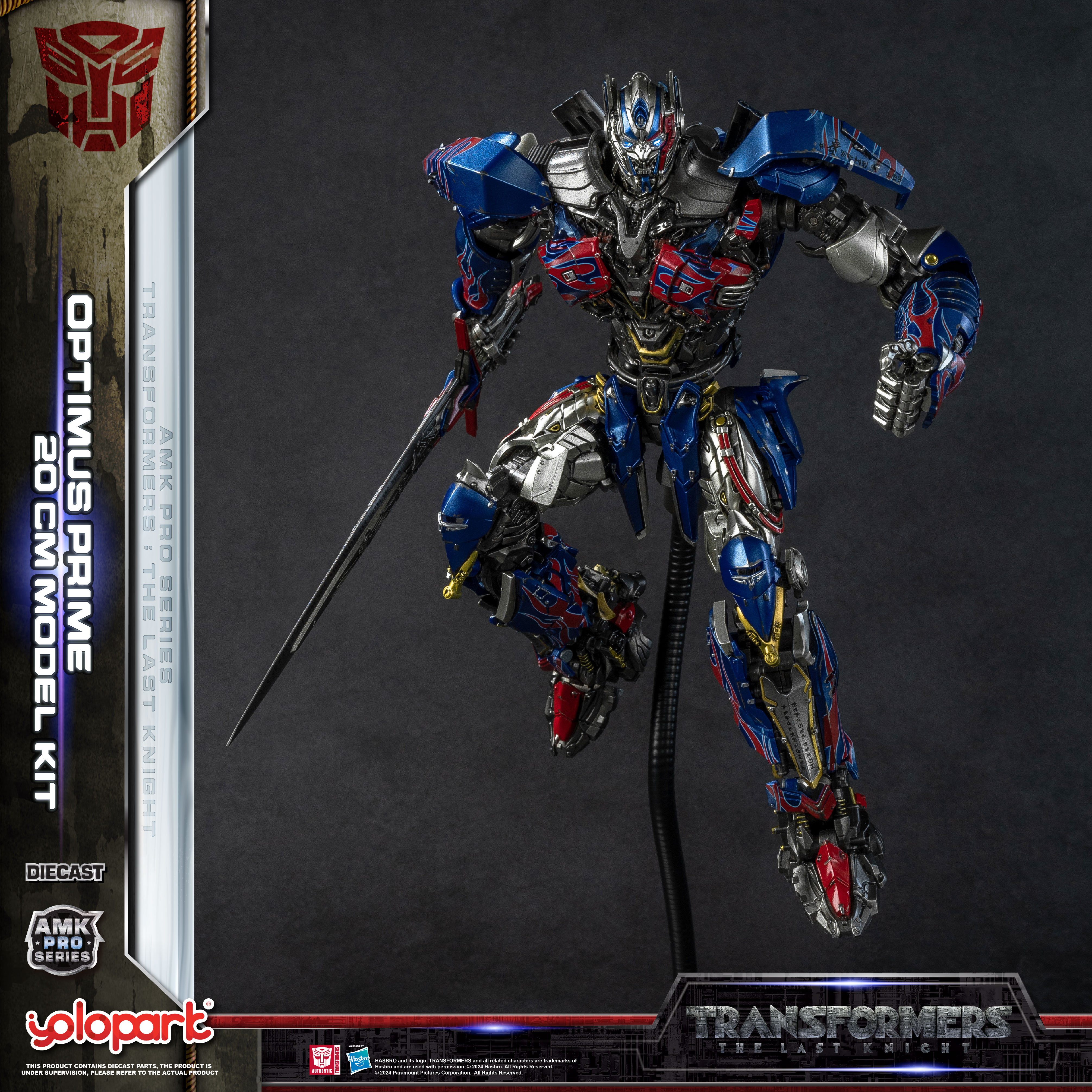 YOLOPARK Transformers Model: T - Model Kit Yolopark reseña y precio