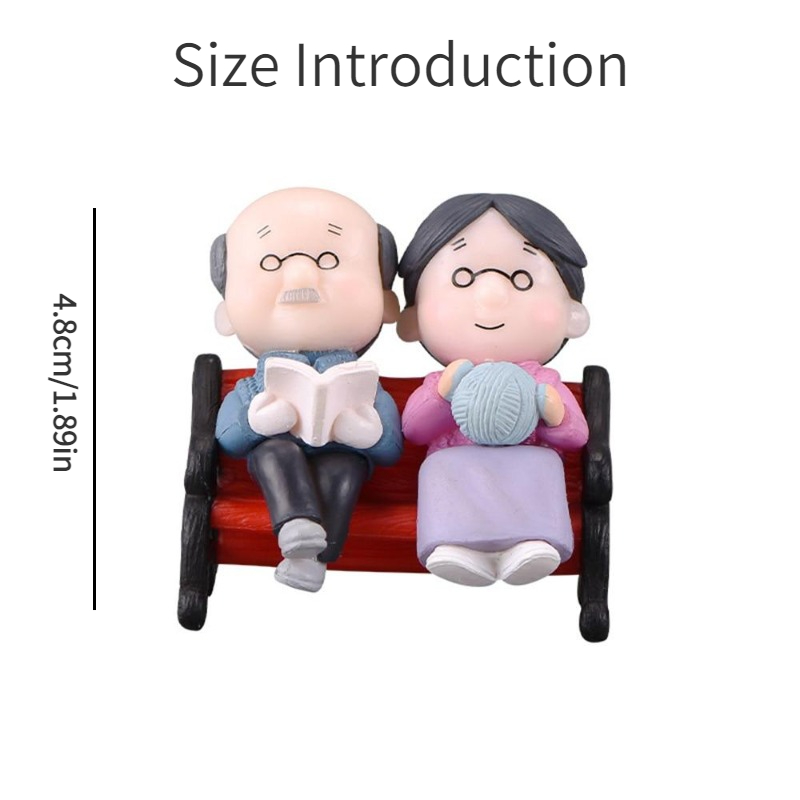 Mini Couple Figures Grandma Gr - Model Kit In Era reseña y precio