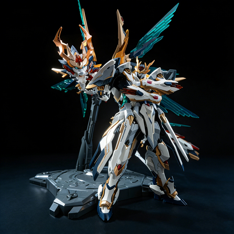 Emperor Huang 1/100 Alloy Skel - Model Kit Baki reseña y precio