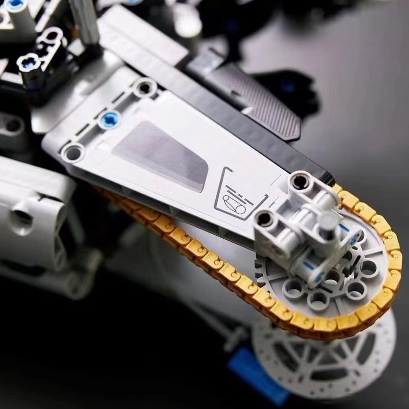 1920pcs Motorcycle Building Bo - Model Kit Anubis reseña y precio