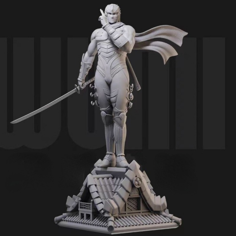 1/24  Miniature Black Robe Nin - Model Kit Baki reseña y precio
