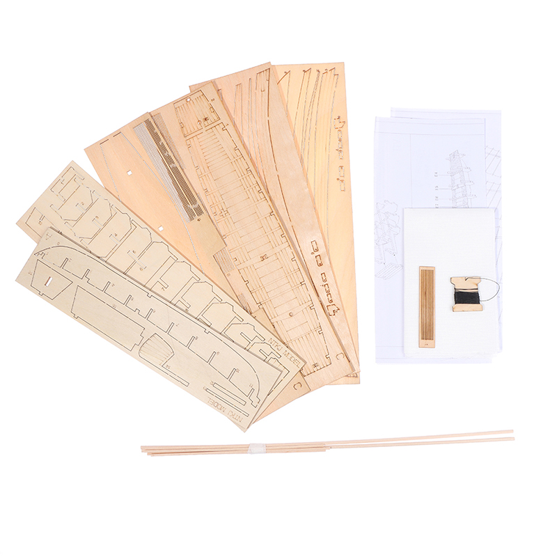 1pcs Chinese sand boat wooden  - Model Kit Yacht reseña y precio