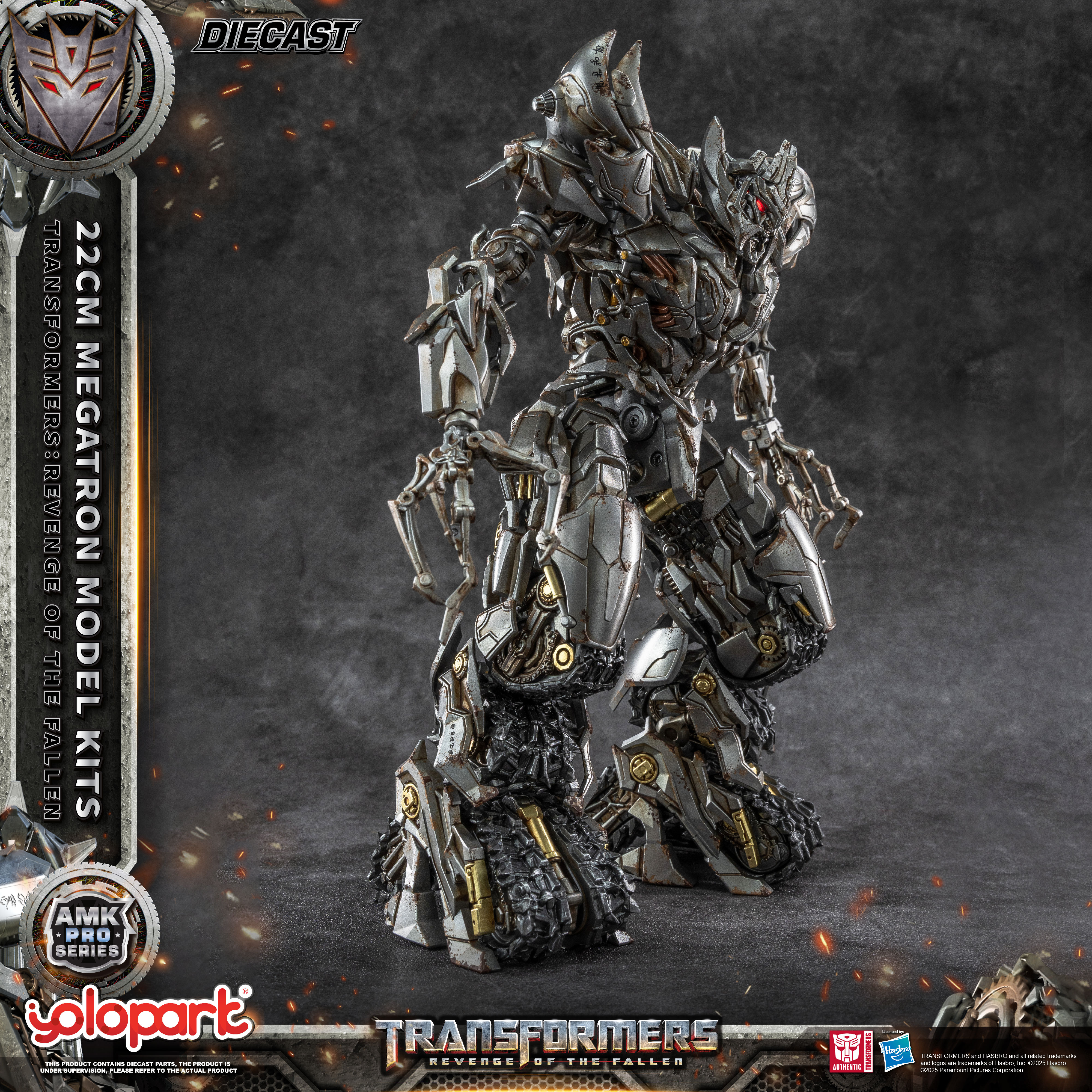 YOLOPARK 22cm Megatron AMK PRO - Model Kit Yolopark reseña y precio
