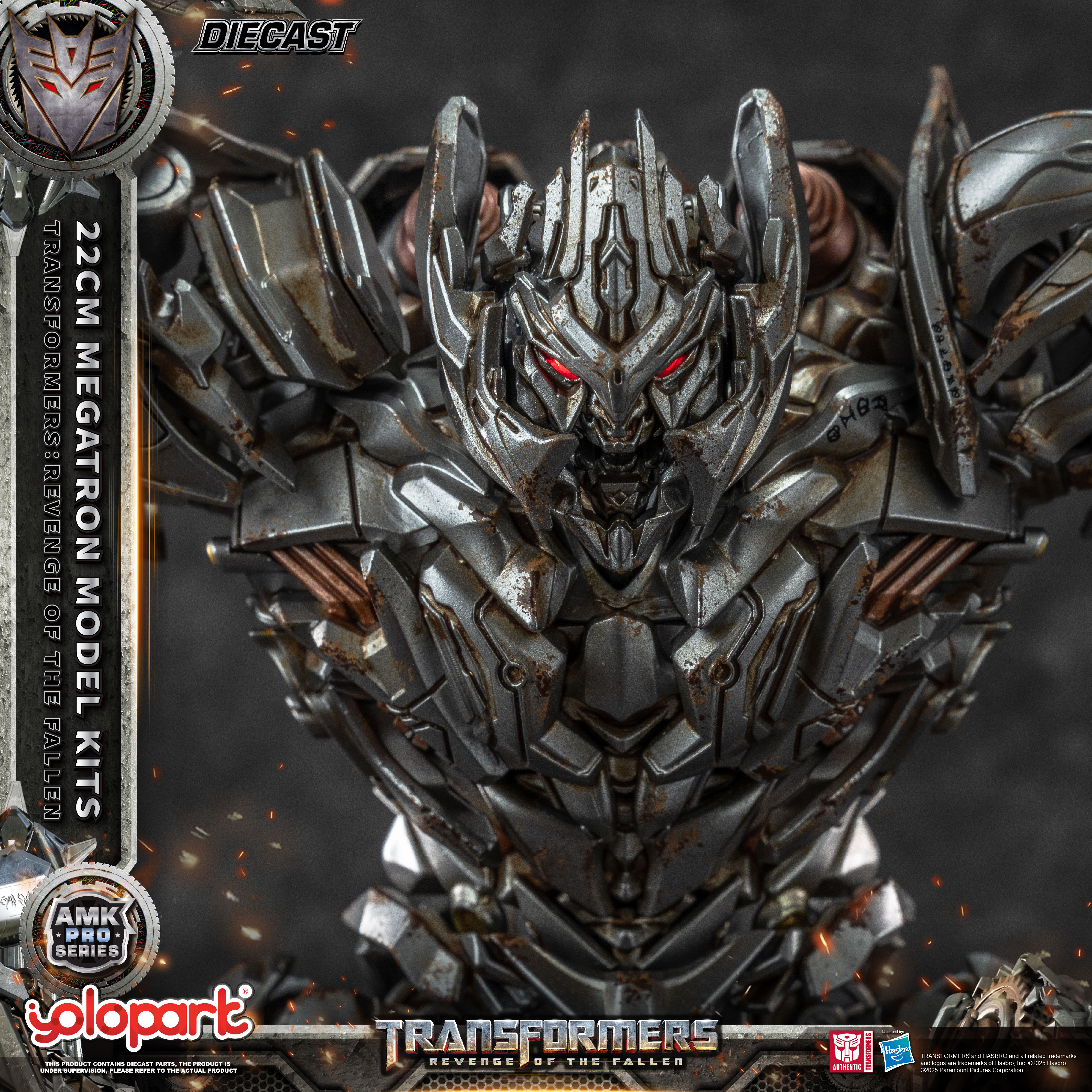 YOLOPARK 22cm Megatron AMK PRO - Model Kit Yolopark reseña y precio