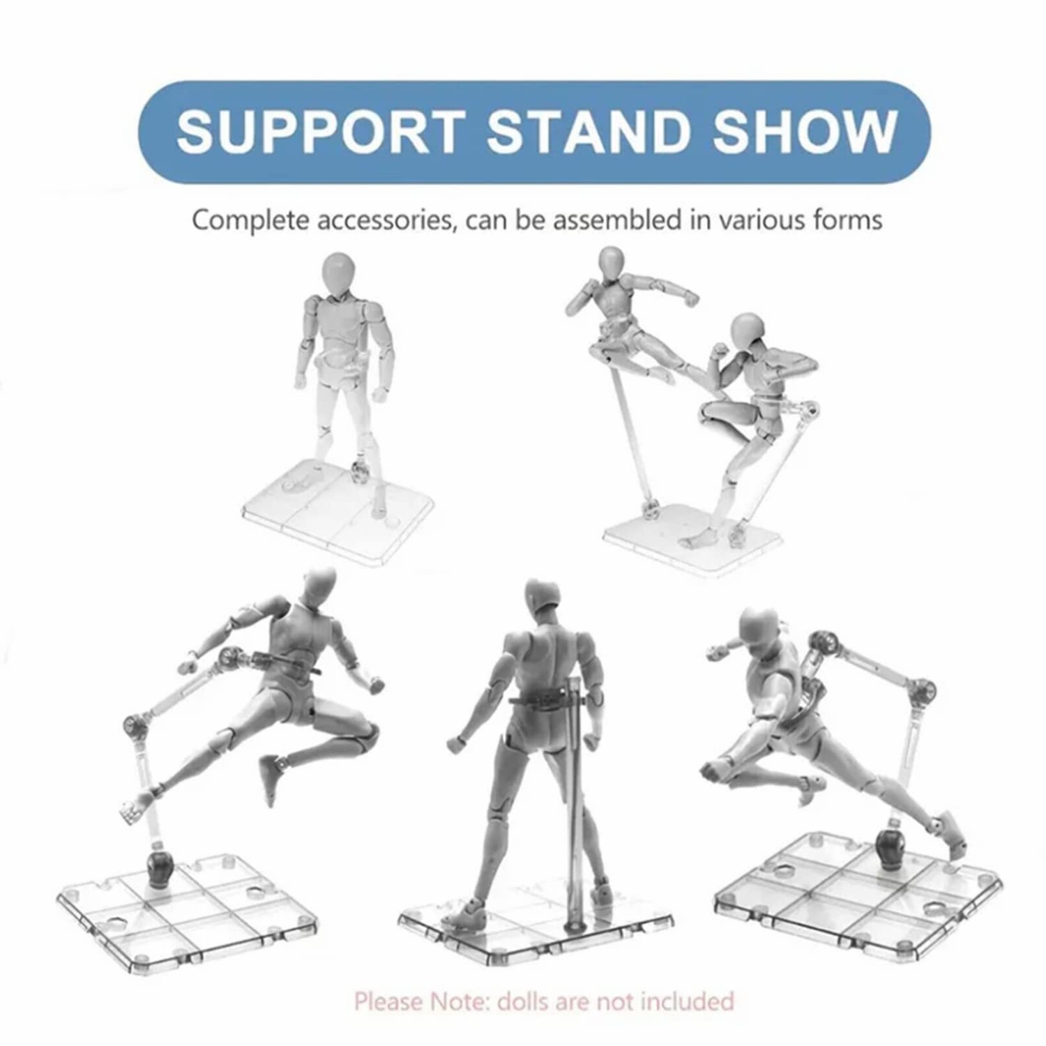 Action Figure Stands, Action F - Model Kit Hg reseña y precio