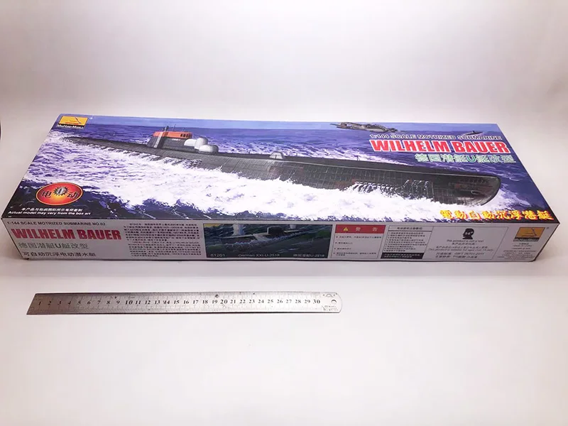 1/144 WWII German U Submarine  - Model Kit Entry Grade reseña y precio