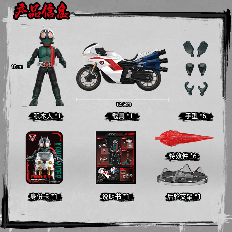 Blokees Kamen Rider Action Fig - Model Kit Kamen Rider reseña y precio