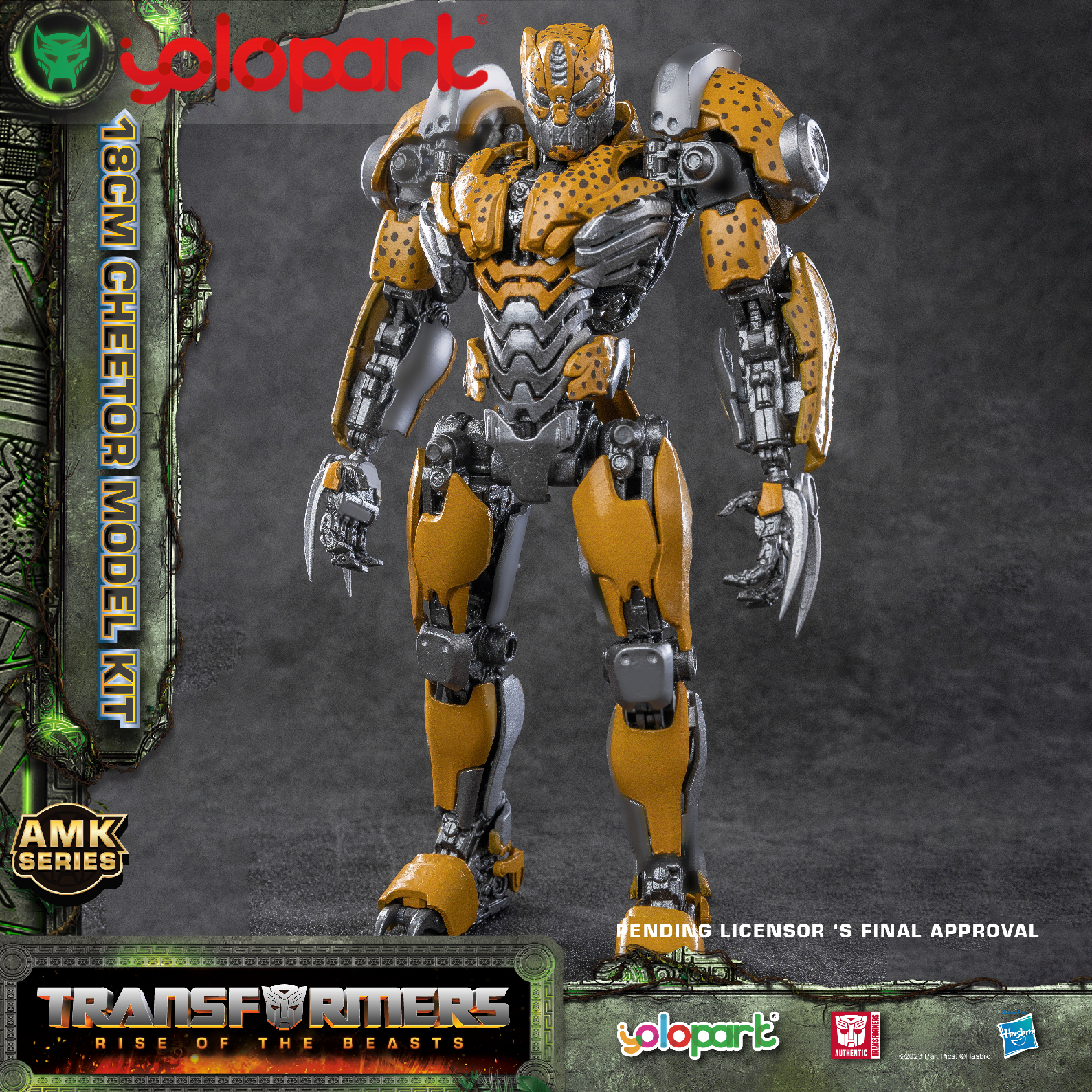 YOLOPARK 18cm Cheetor Transfor - Model Kit Yolopark reseña y precio