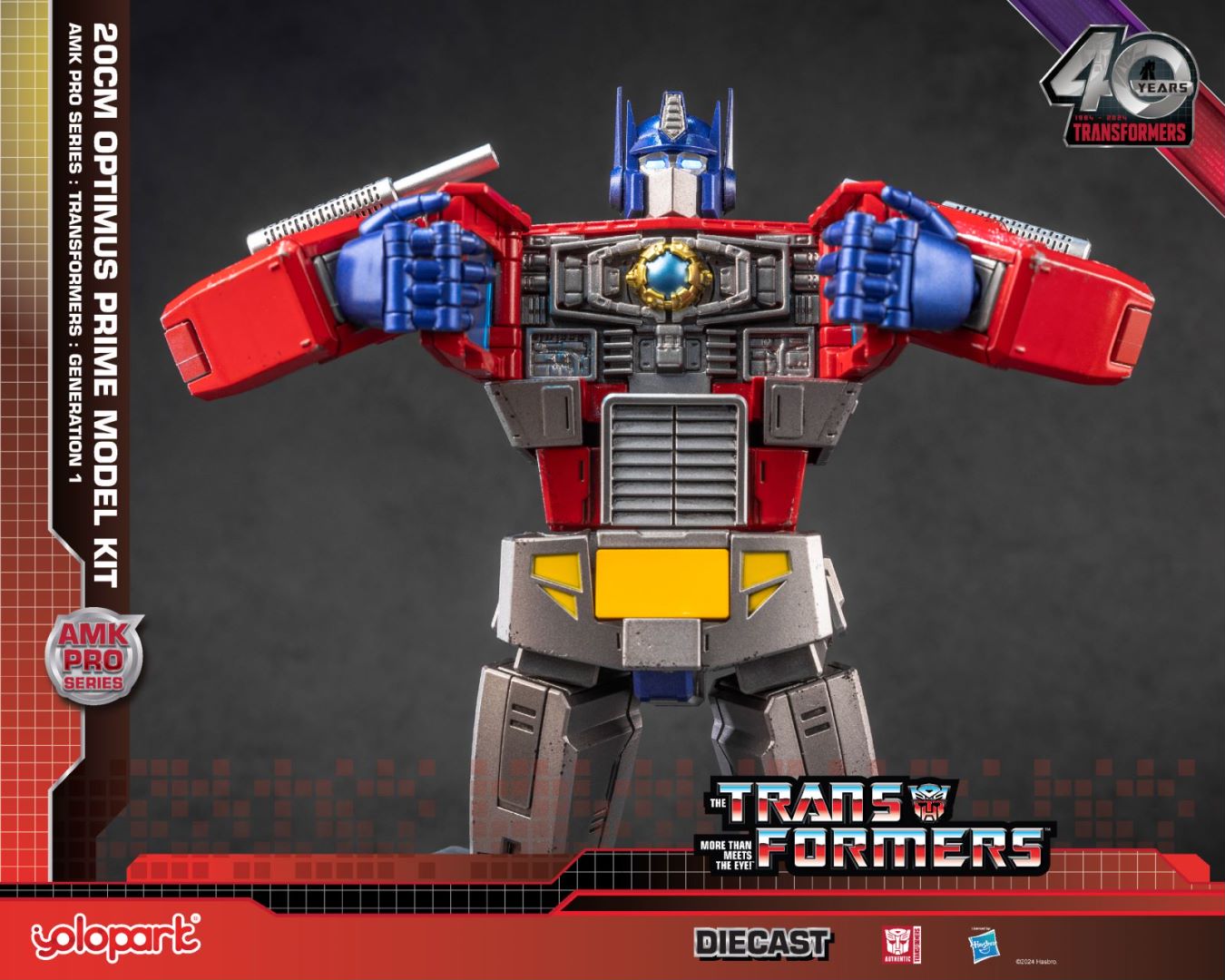 YOLOPARK Transformers Optimus  - Model Kit Yolopark reseña y precio