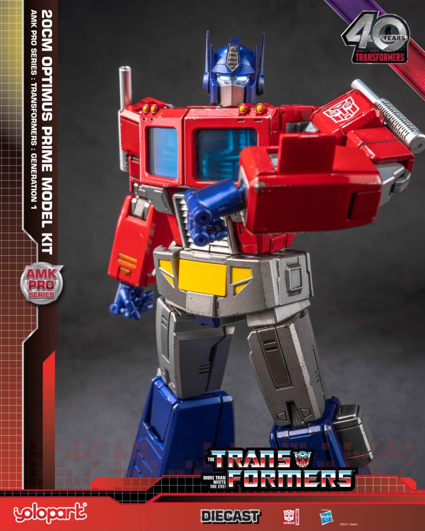 YOLOPARK Transformers Optimus  - Model Kit Yolopark reseña y precio
