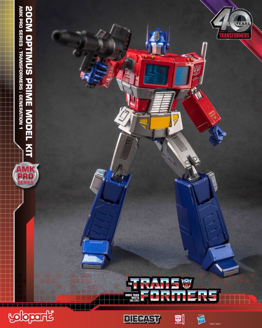 YOLOPARK Transformers Optimus  - Model Kit Yolopark reseña y precio