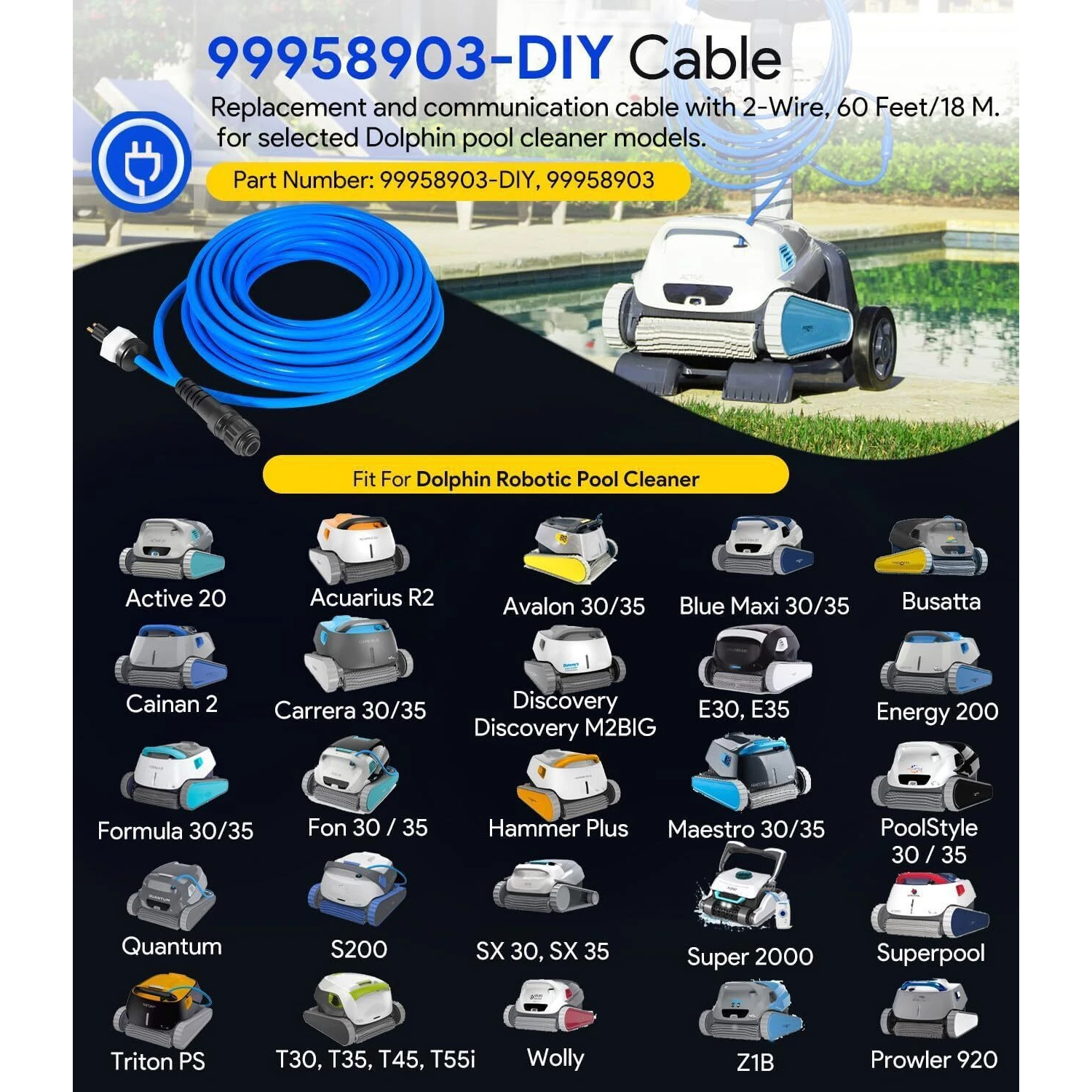 99958903-DIY Cable Cord, 2 Wir - Model Kit Lancelot reseña y precio