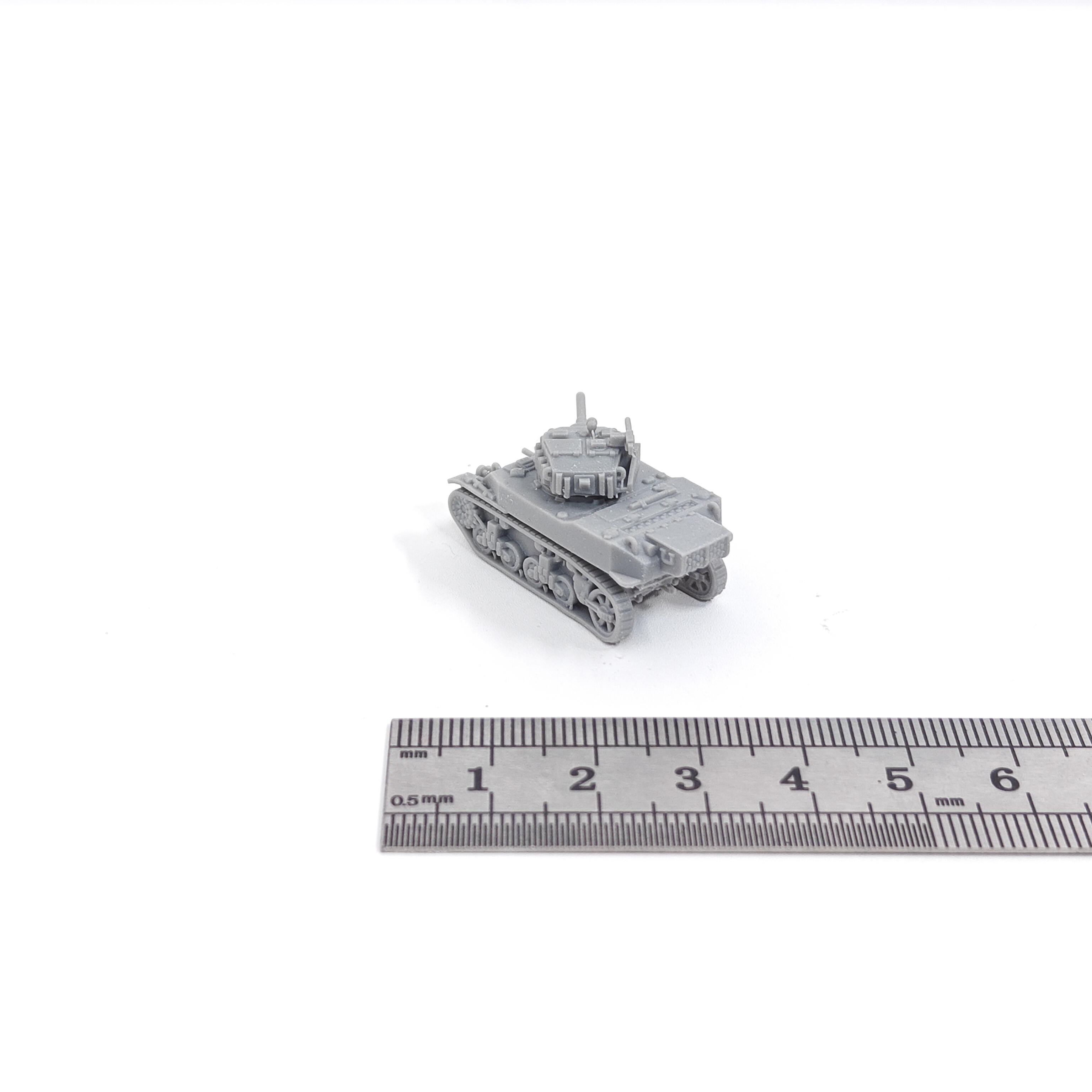 1/144 Scale  M5A1 Stuart Light - Model Kit Baki reseña y precio