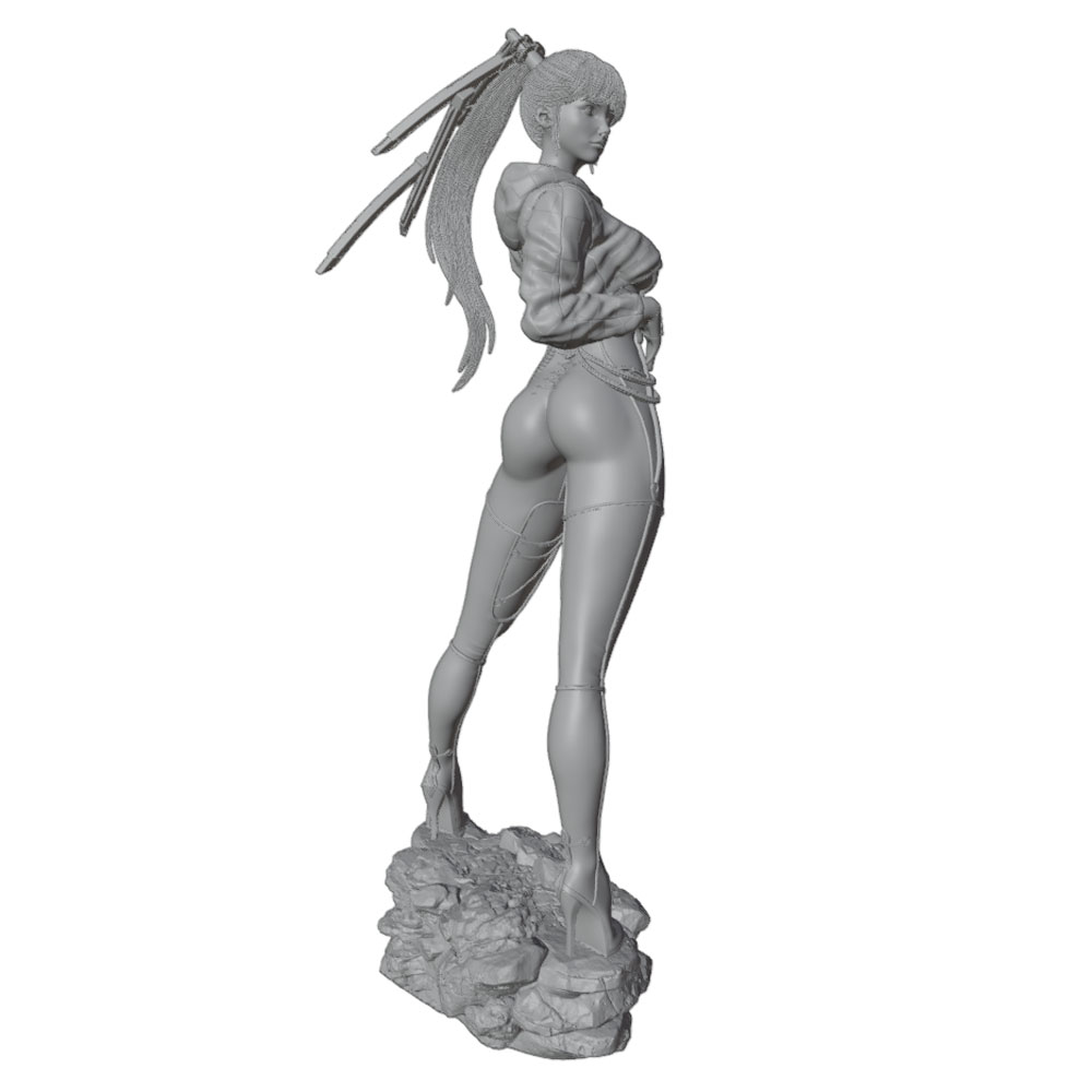 75/100/120/150mm Sexy Girl Res - Model Kit Hg reseña y precio