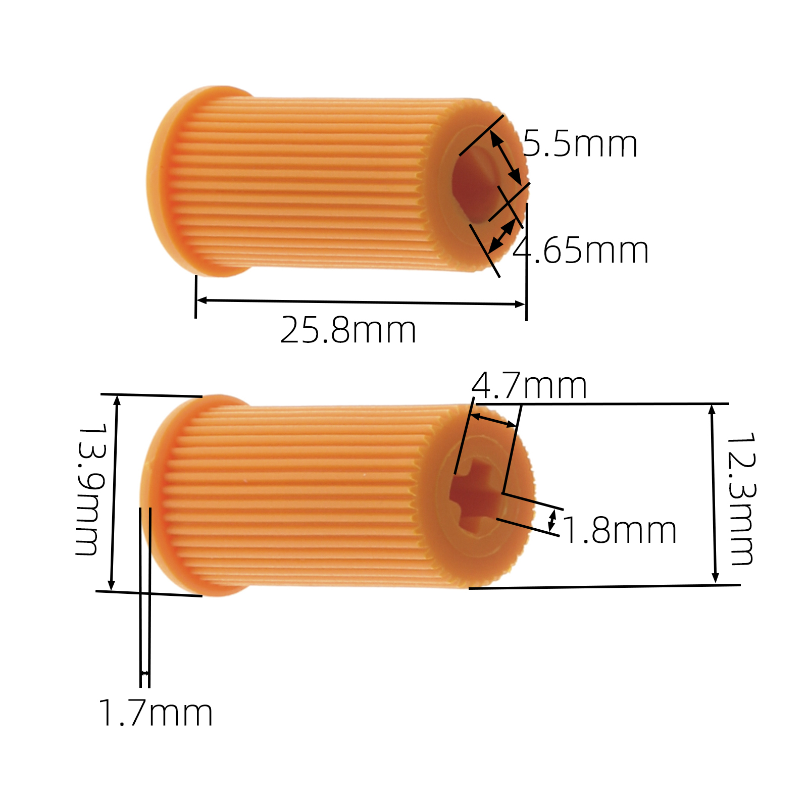 4PCS 58mm Nylon Omni-Direction - Model Kit Lancelot reseña y precio