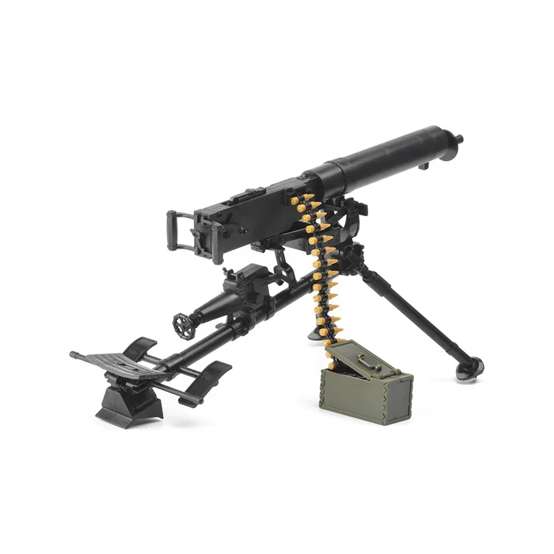 4D 1/6 MG08 Maxim Machine Gun  - Model Kit Megazord reseña y precio