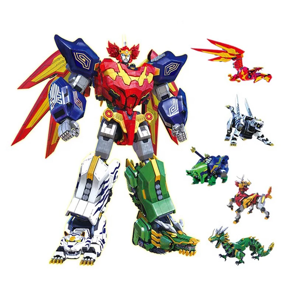 2022 new Children Toys Gifts 5 - Model Kit Megazord reseña y precio