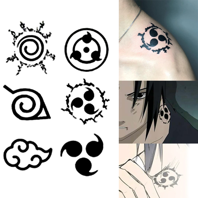 Anime Naruto Tattoo Stickers T - Logo Model Kit reseña y precio