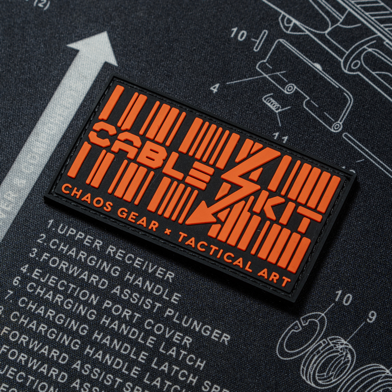 CHAOS GEAR-PVC Patch Cable Kit - Logo Model Kit reseña y precio