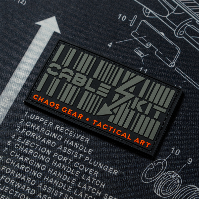 CHAOS GEAR-PVC Patch Cable Kit - Logo Model Kit reseña y precio