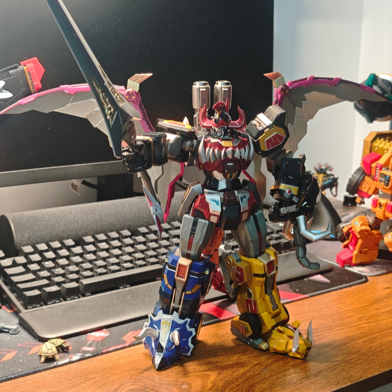 In Stock Beast King Models G-0 - Model Kit Megazord reseña y precio