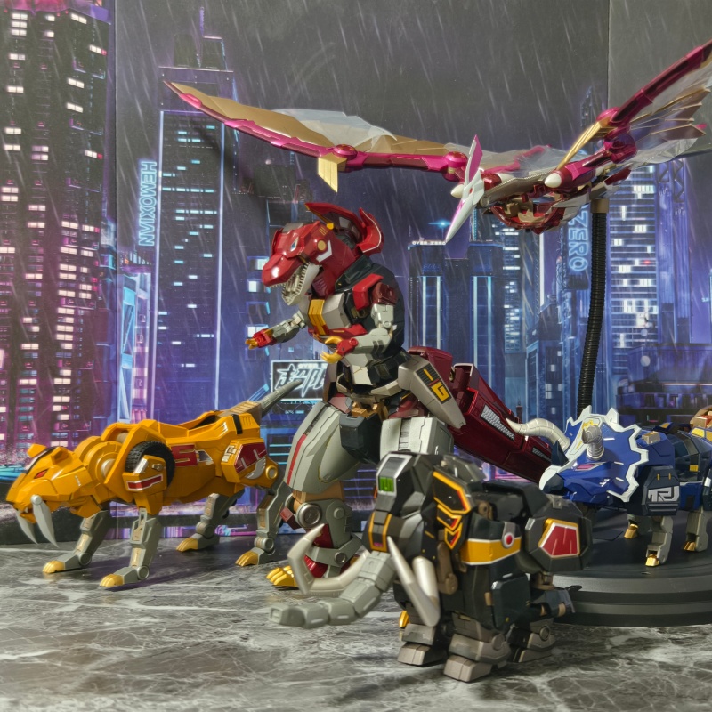 In Stock Beast King Models G-0 - Model Kit Megazord reseña y precio