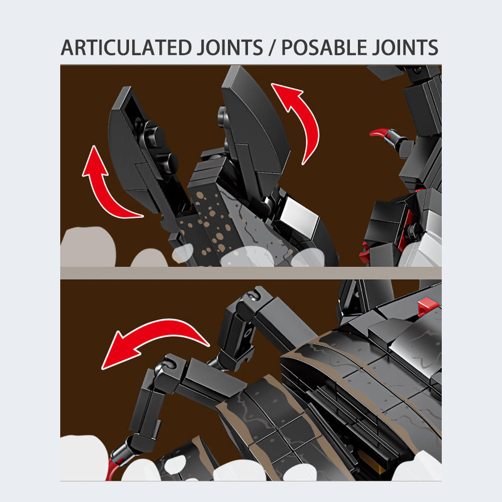 Bionic Creature MOC Building K - Model Kit Anubis reseña y precio