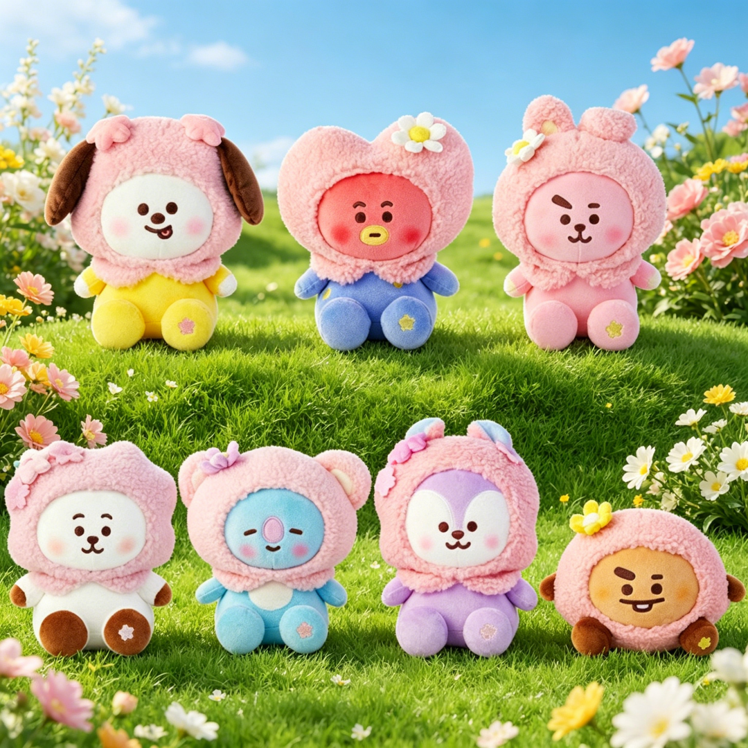 KPOP BT21 Cherry Blossom Serie - Model Kit Mobil reseña y precio