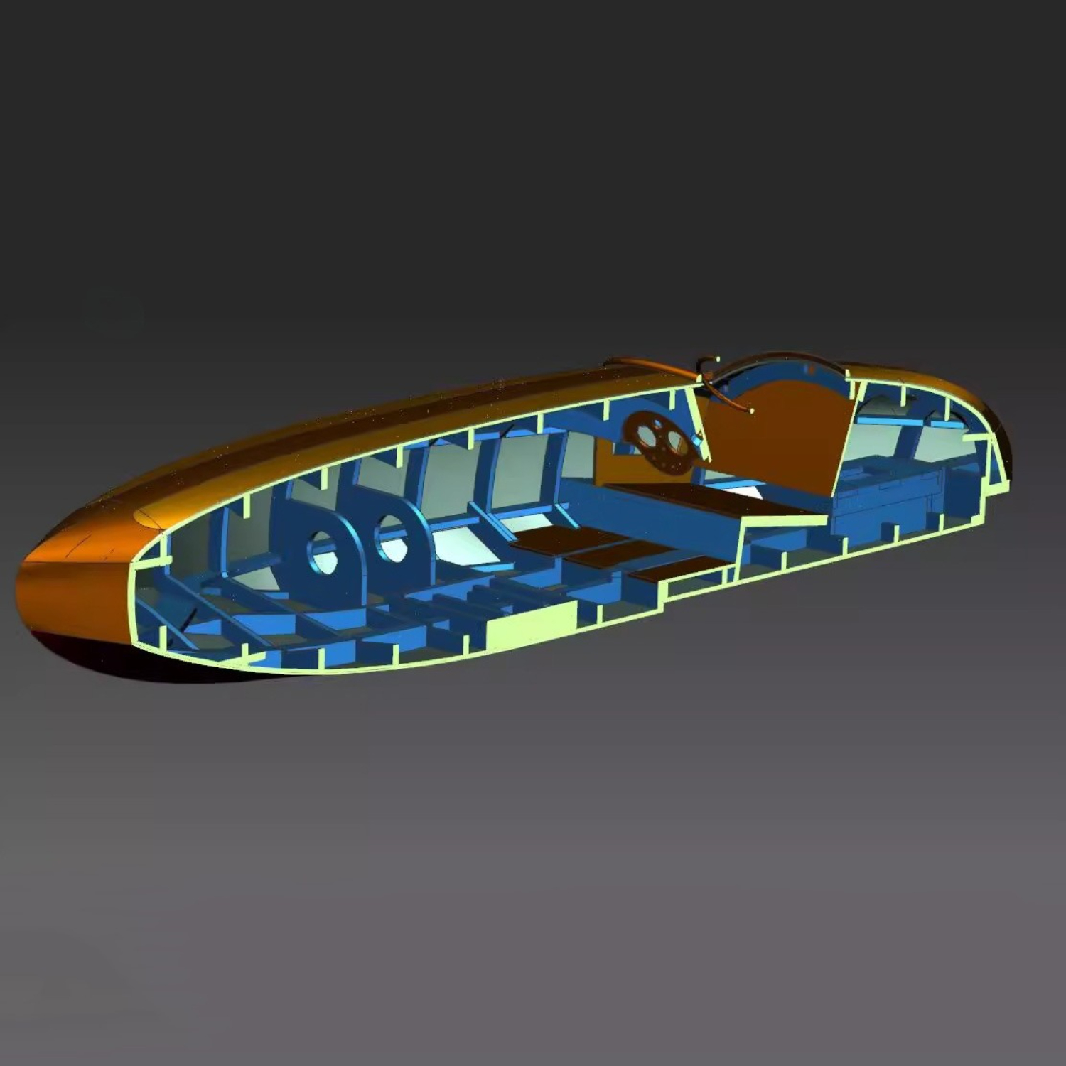 1/6  15 RC Racing Yacht Wooden - Model Kit Yacht reseña y precio