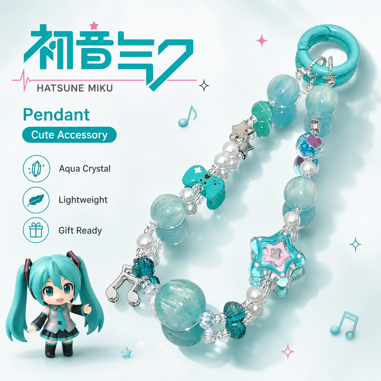 Hatsune Miku Phone Charm Cute  - Model Kit Mobil reseña y precio