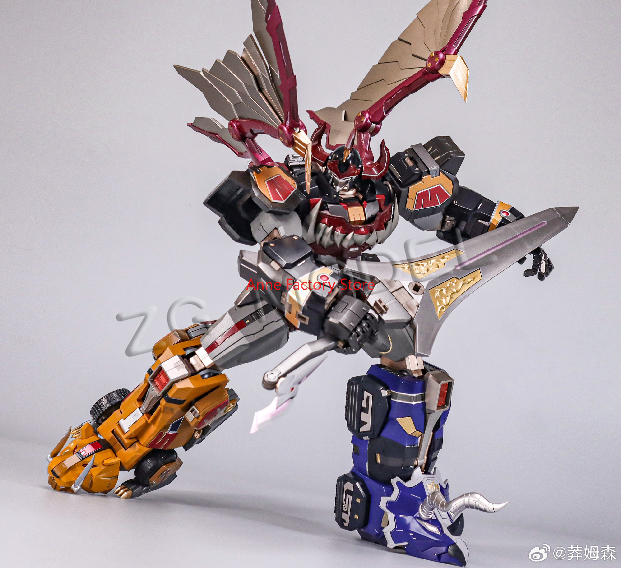 Nuevo Modelo De Rafaga ZL-01 K - Model Kit Megazord reseña y precio