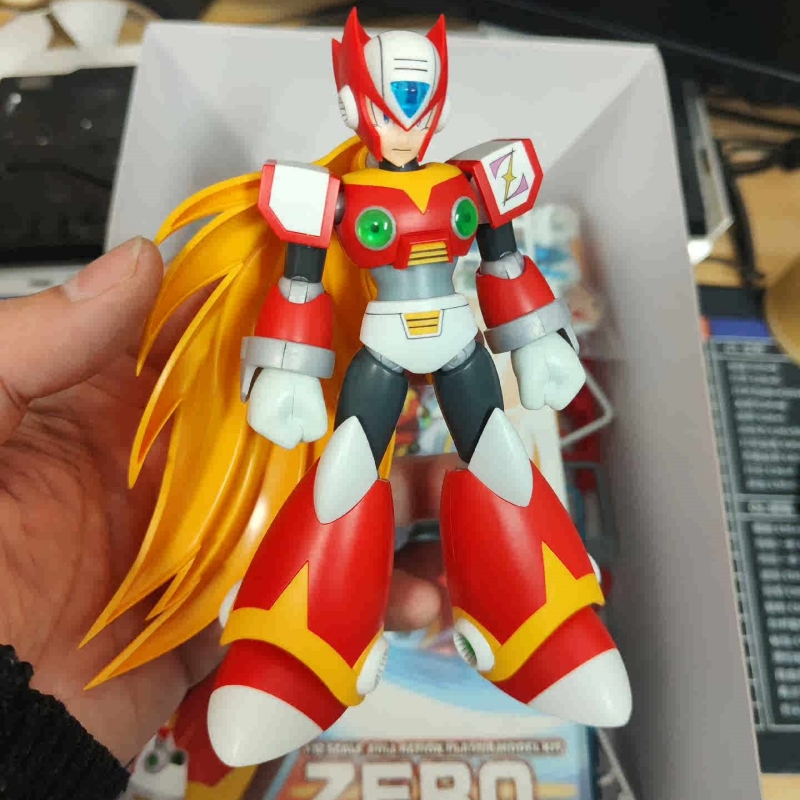 In Stock Original kotobukiya M - Model Kit Zero Megaman reseña y precio