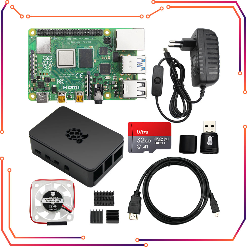 Raspberry Pi 4 8GB 4GB 2GB Kit - Model Kit Xà Nữ reseña y precio