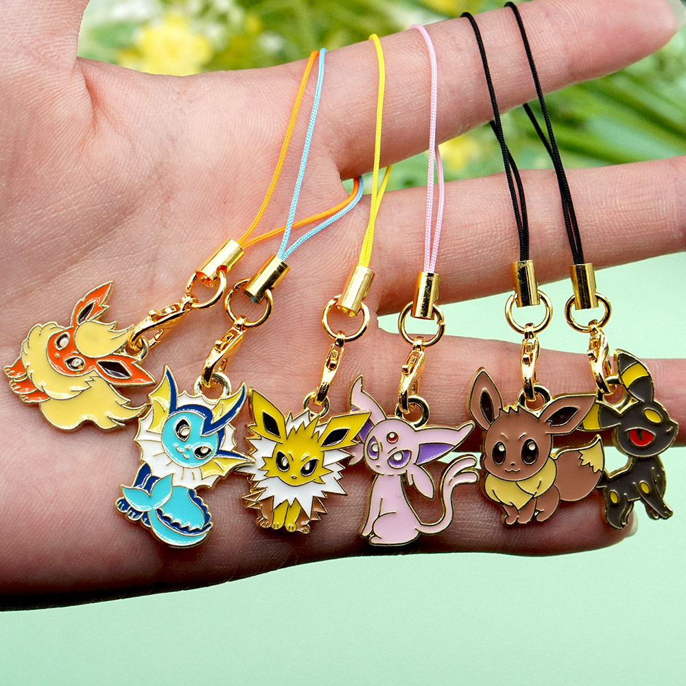 6Pcs Hot Anime Pokemon Eevee P - Model Kit Mobil reseña y precio