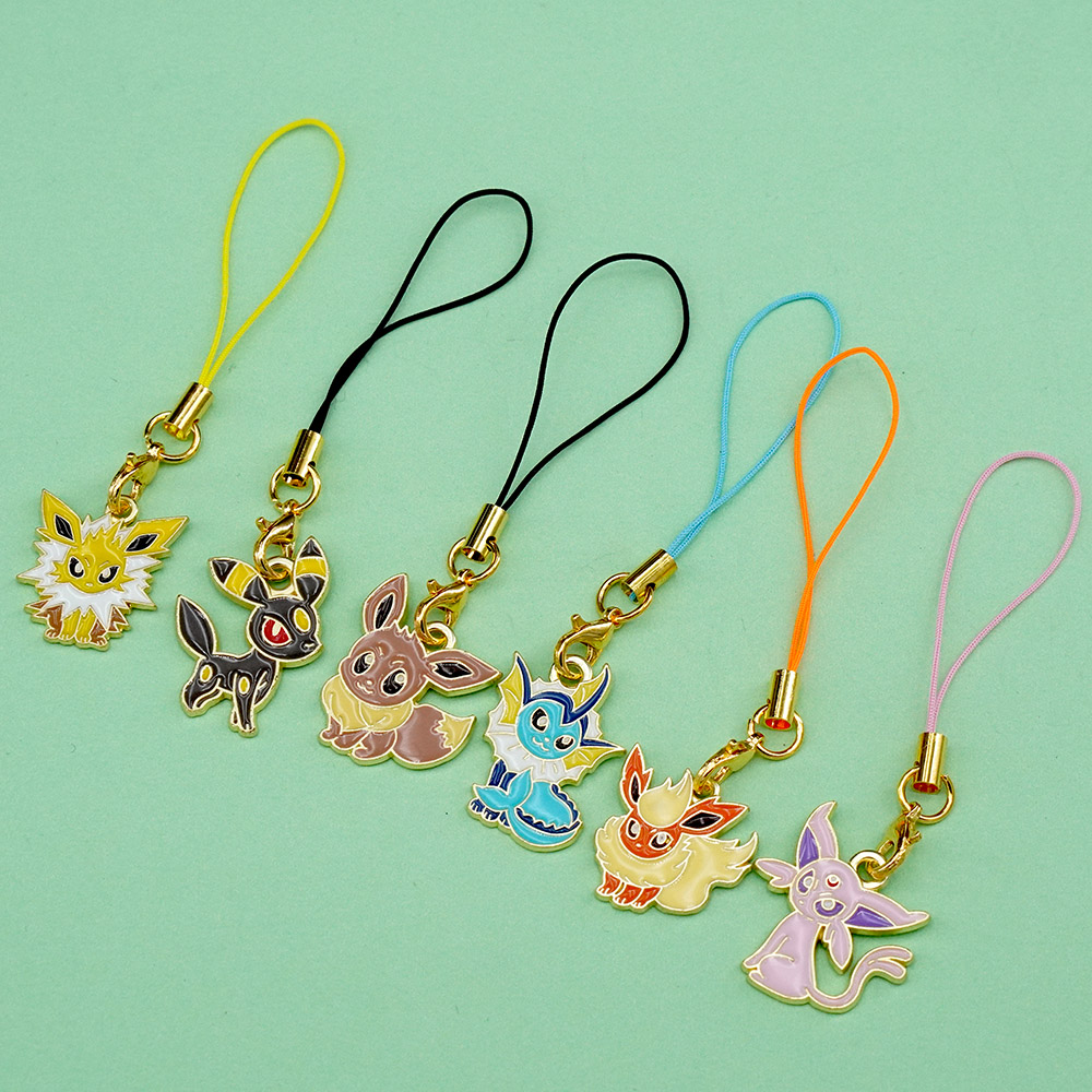 6Pcs Hot Anime Pokemon Eevee P - Model Kit Mobil reseña y precio