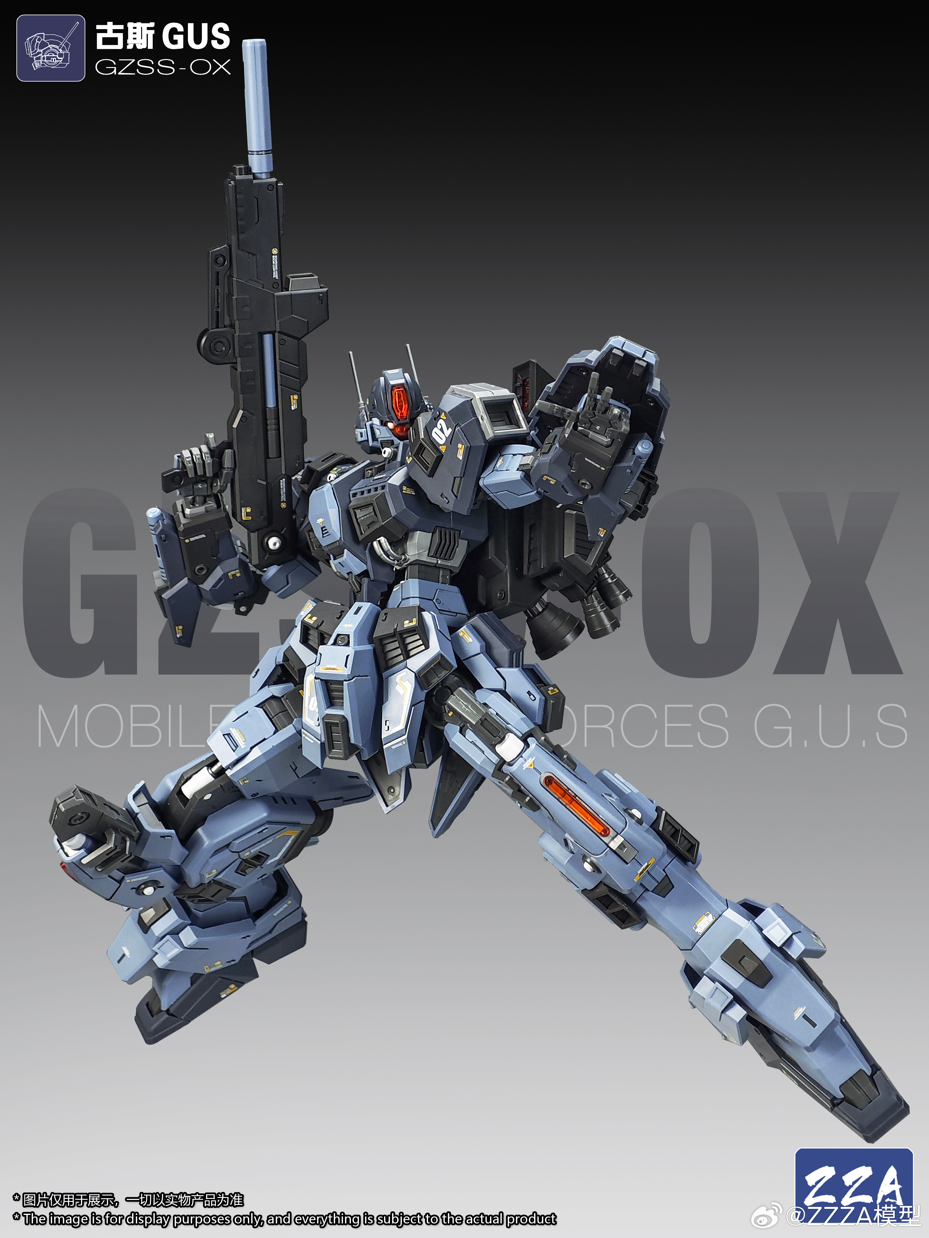 ZZA GUS 1/100 MG GZSS-OX Plast - Model Kit Zza reseña y precio