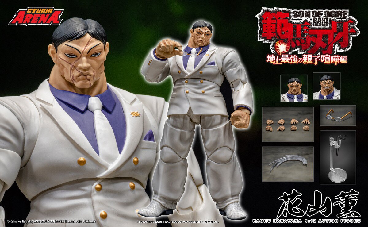In Stock Storm Toys Arena Kaor - Model Kit Baki reseña y precio
