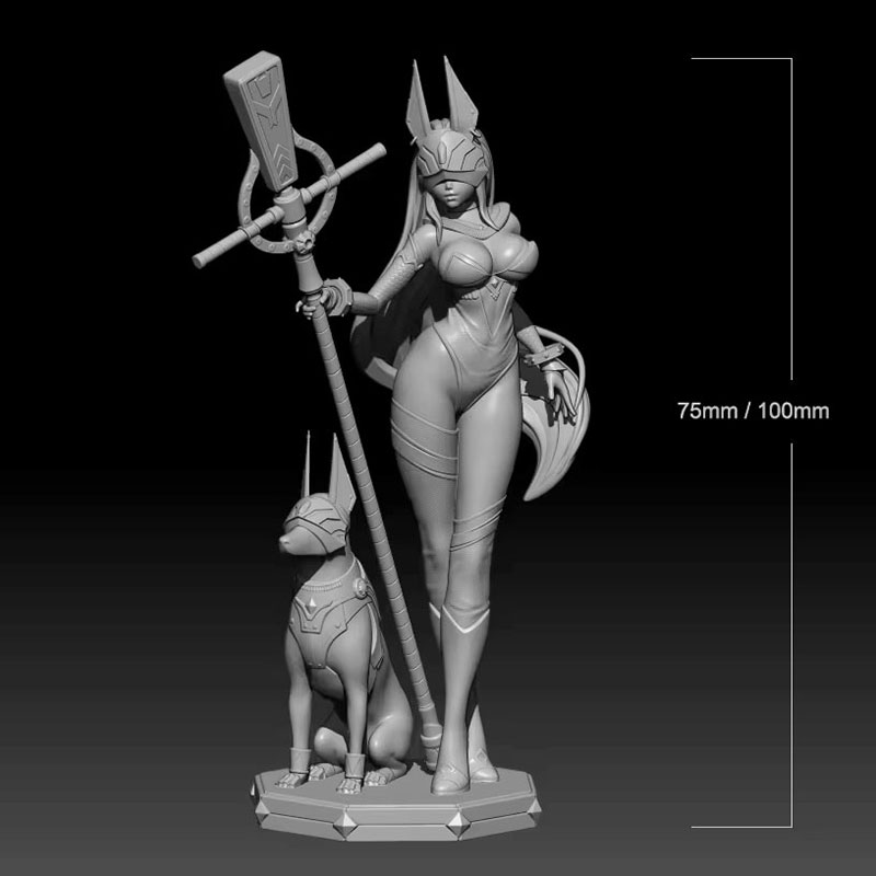 1/24 1/18 Resin Model Kits Anu - Model Kit Anubis reseña y precio