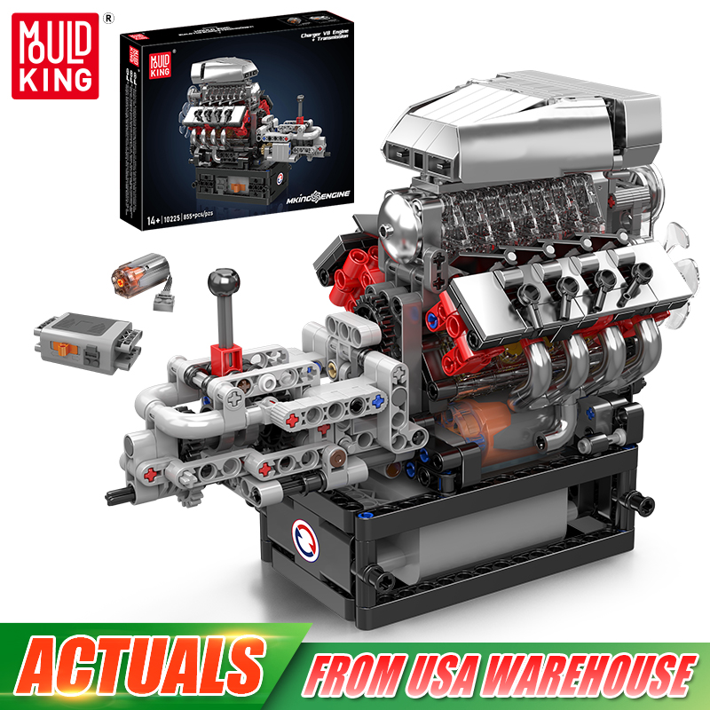 Mould King 10225 Technical Eng - Plastic Model Paint reseña y precio