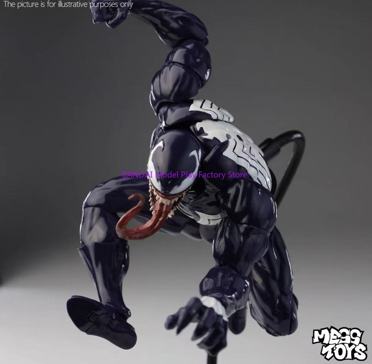 NEW Mess Toys Venom Spider Man - Model Kit Batman reseña y precio