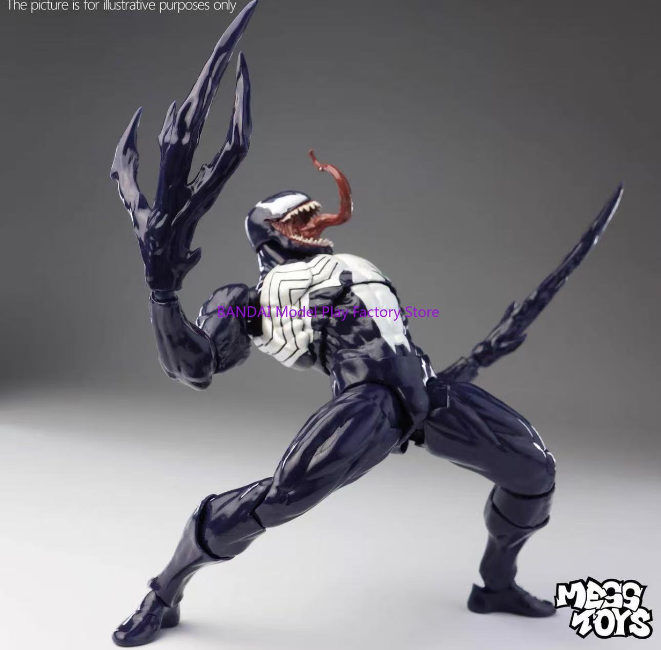 NEW Mess Toys Venom Spider Man - Model Kit Batman reseña y precio