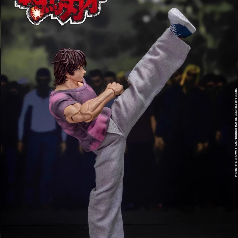 1/12 Scale Anime Baki Hanma On - Model Kit Baki reseña y precio