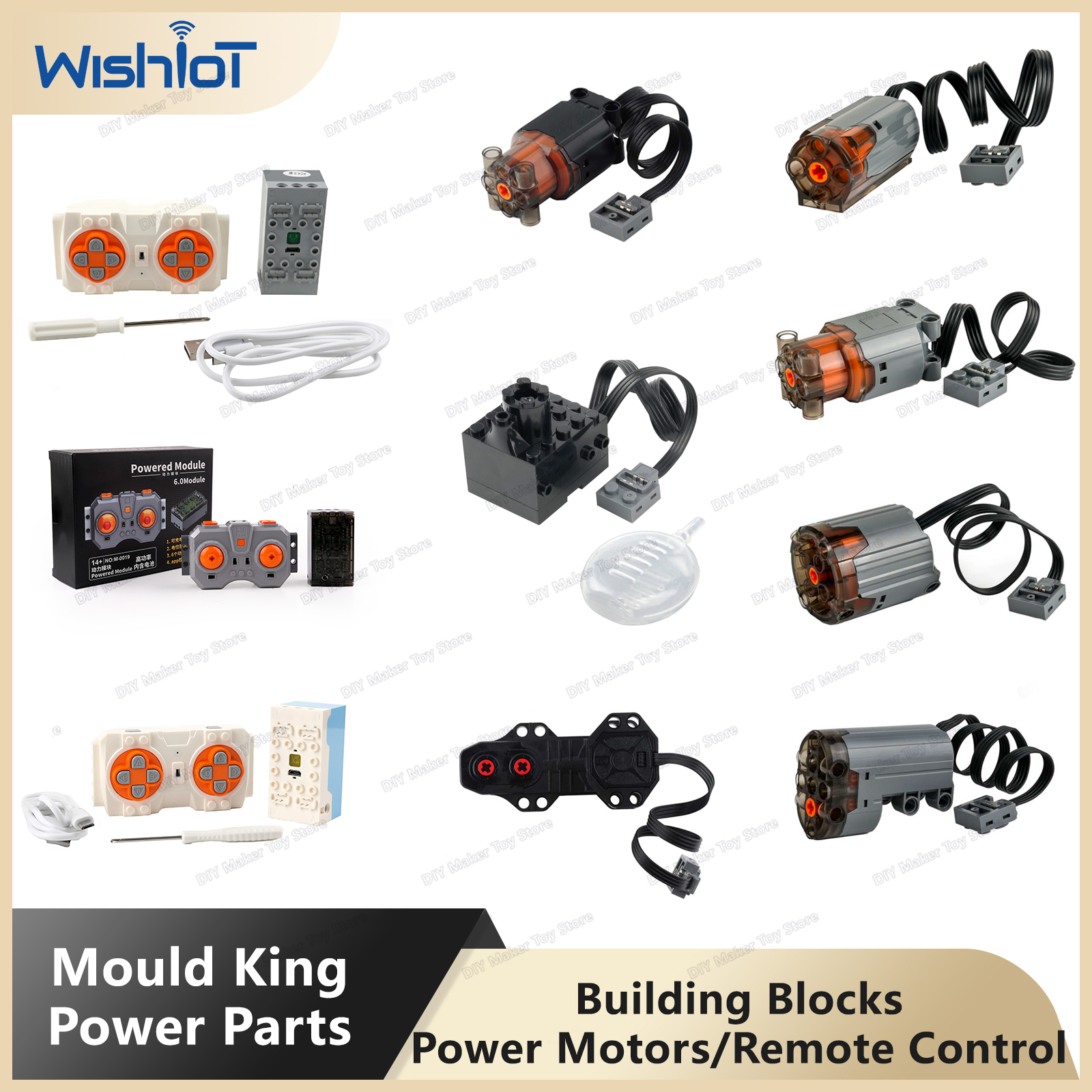 Mould King Power Functions Tec - Plastic Model Paint reseña y precio